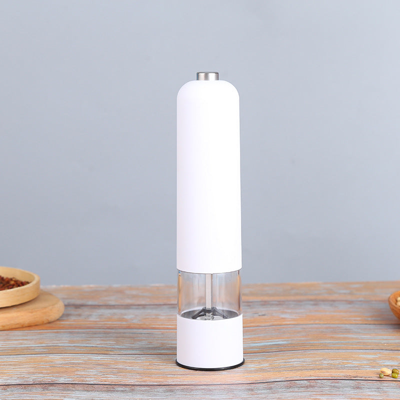 Electric Salt and Pepper Grinder - White