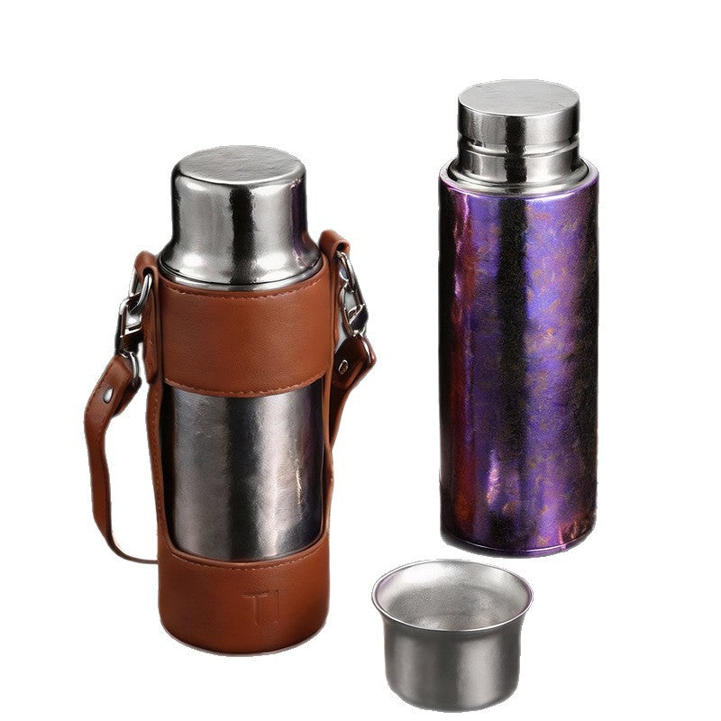 Double-Wall Insulated Tea Tumbler with Infuser