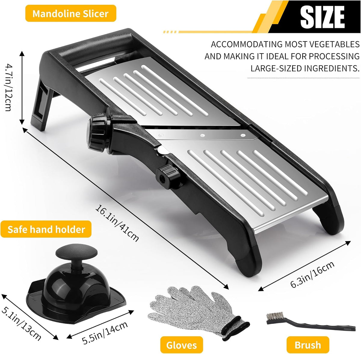 7-in-1 Adjustable Mandoline Slicer