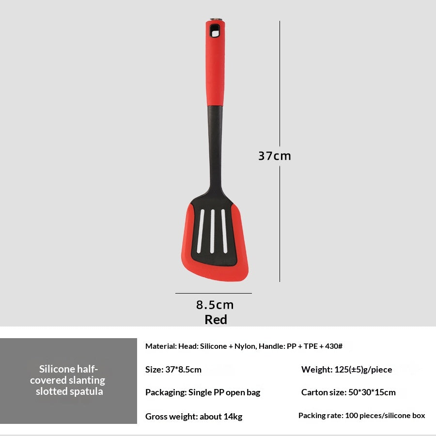 Silicone-Wrapped Nylon Kitchen Utensil