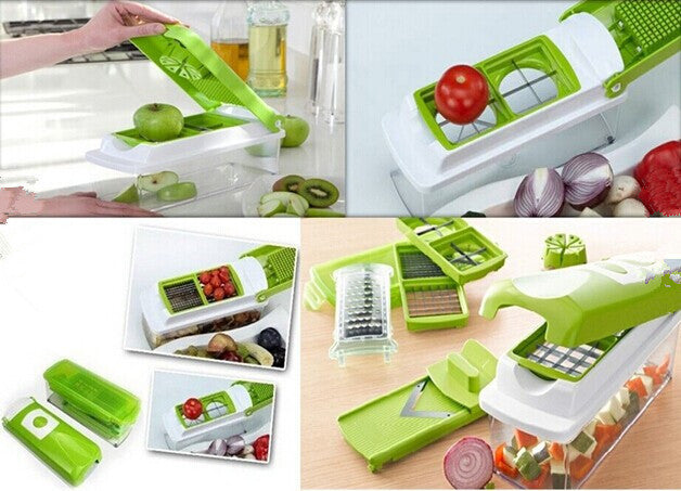 12-Piece Vegetable Chopper Set