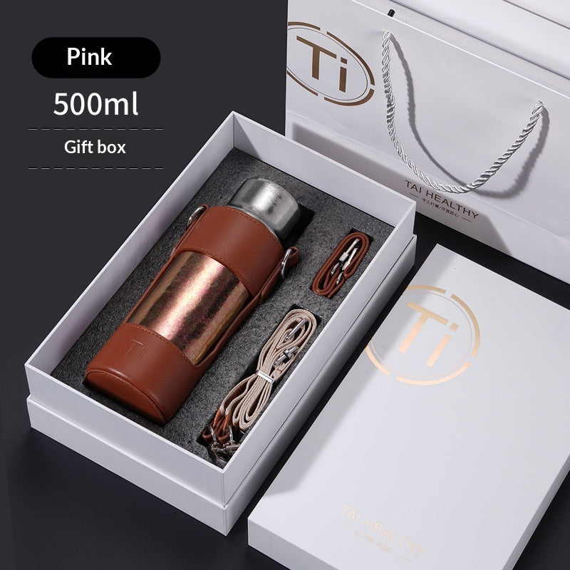 Double-Wall Insulated Tea Tumbler with Infuser
