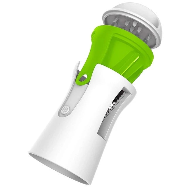 Stainless Steel Handheld Peeler - Green