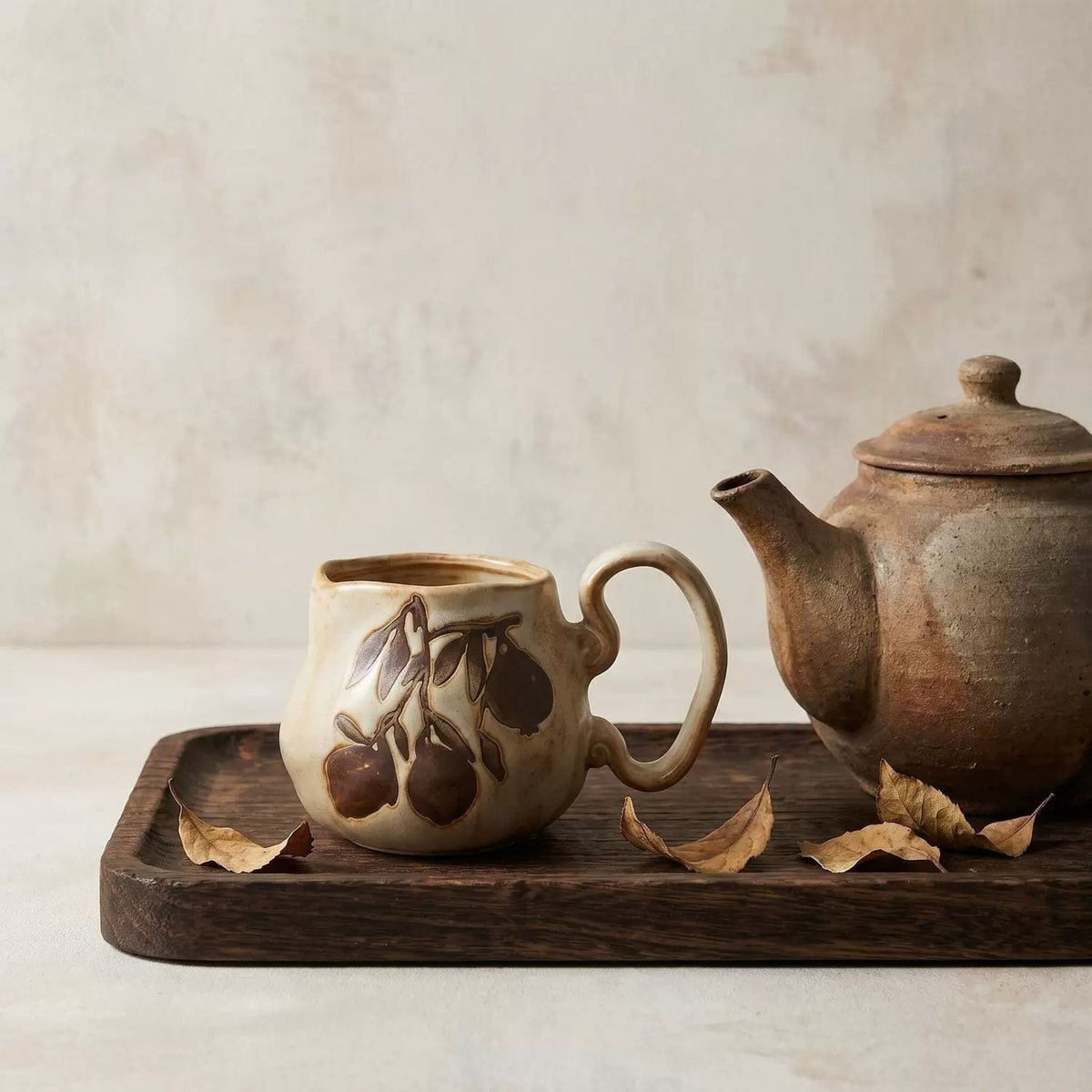 Kiln-Glaze Stoneware Coffee Mug