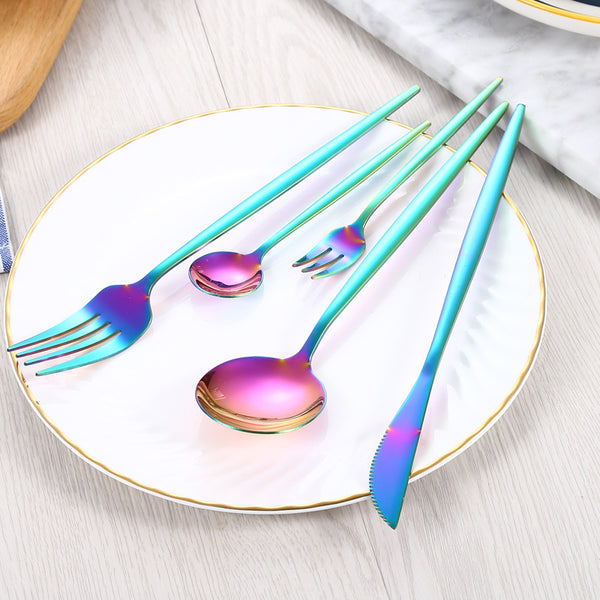 30-Piece Stainless Steel Cutlery Set