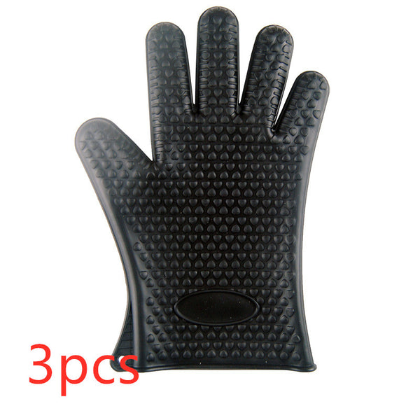 Silicone Heat-Resistant Oven Mitt