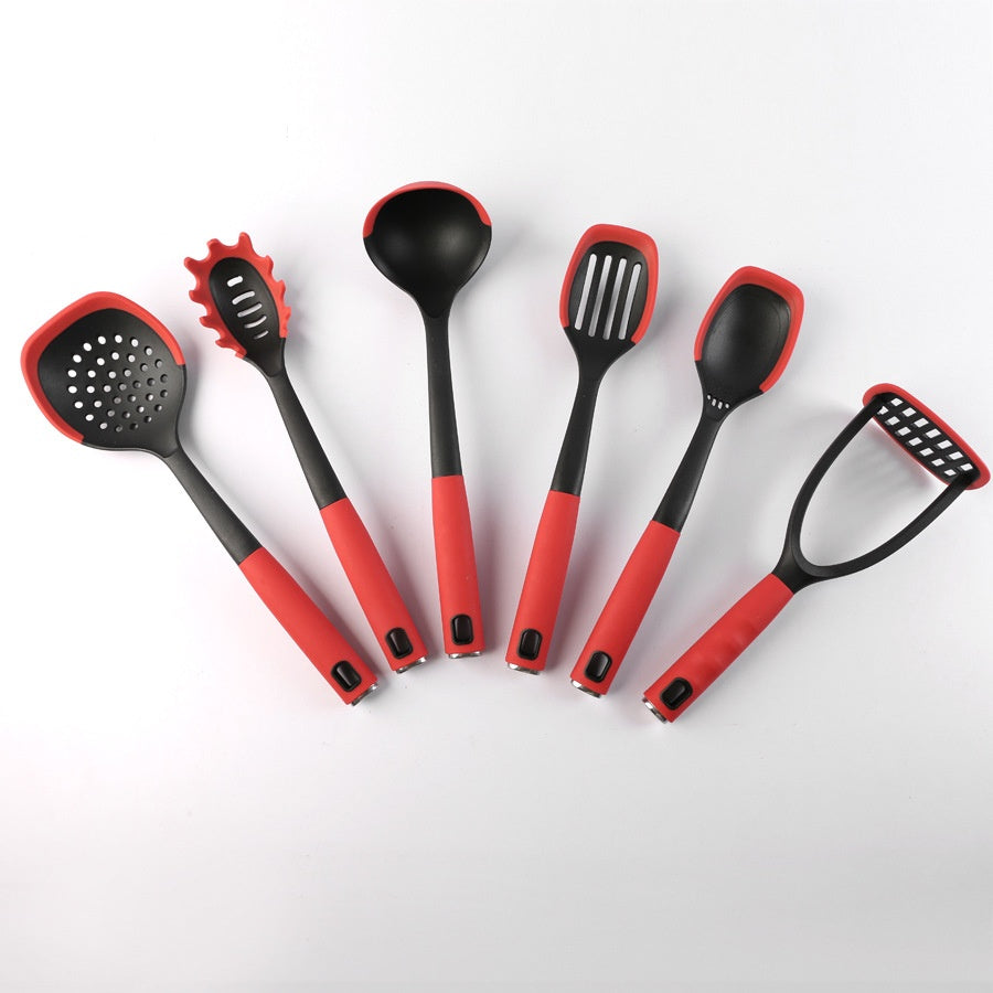 Silicone-Wrapped Nylon Kitchen Utensil