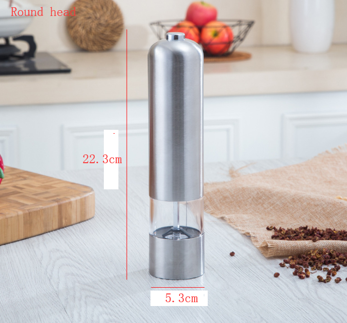 Electric Salt and Pepper Grinder - Round