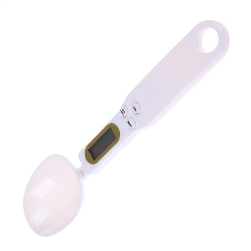 Digital Measuring Spoon Scale - White