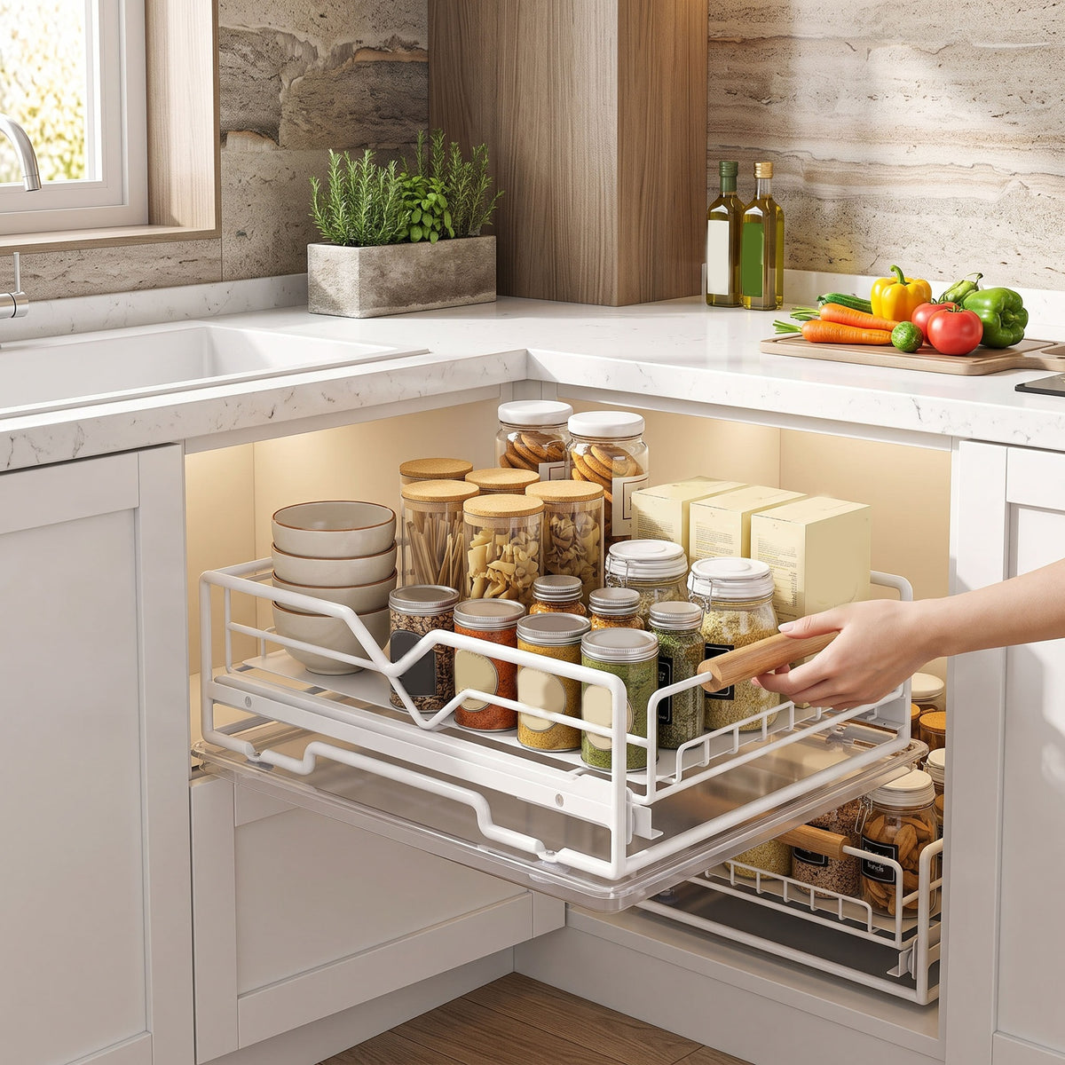 Pull-Out Cabinet Organiser