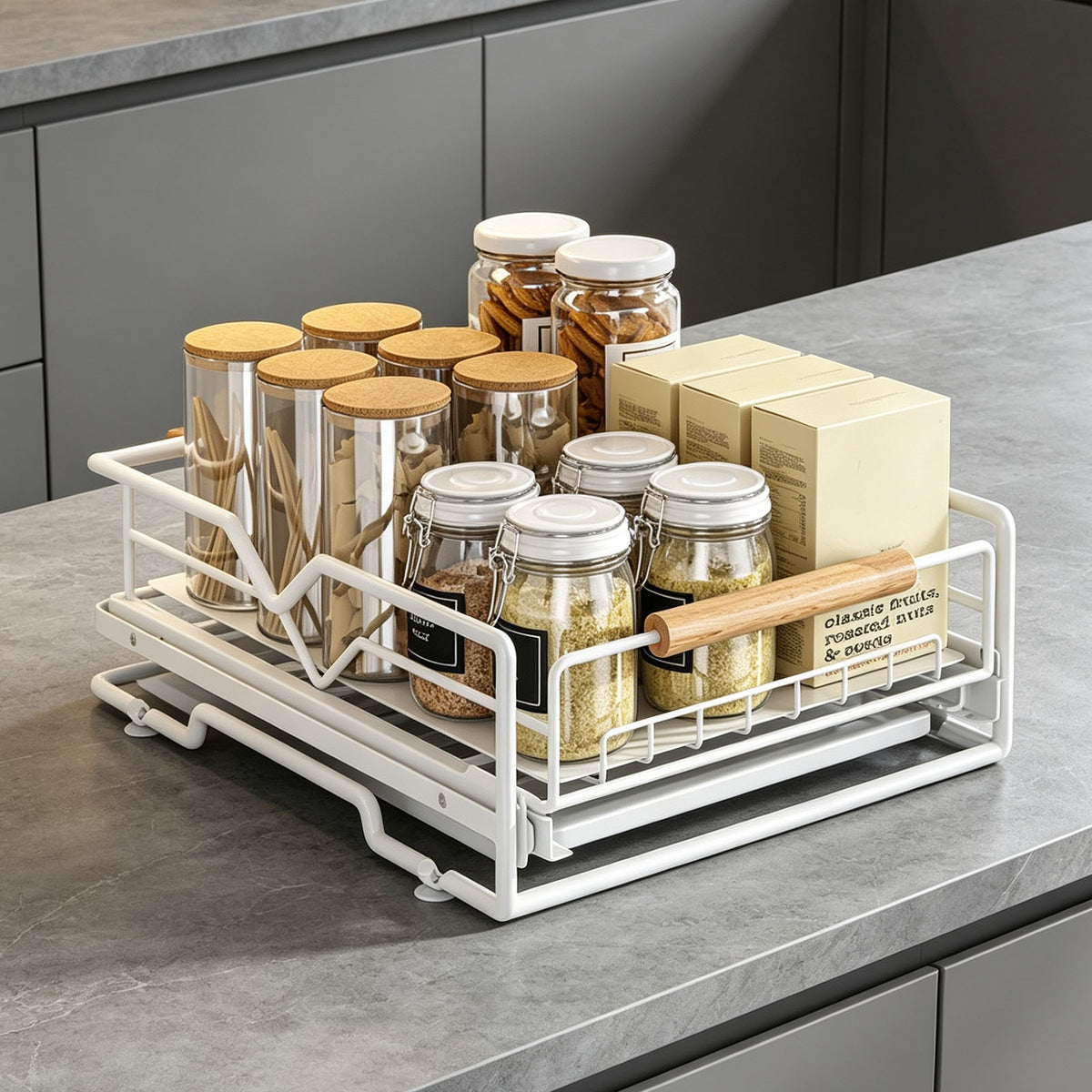 Pull-Out Cabinet Organiser