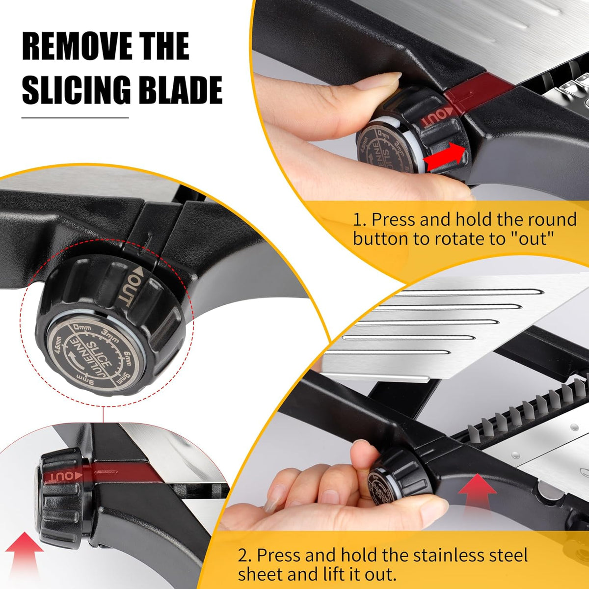 7-in-1 Adjustable Mandoline Slicer