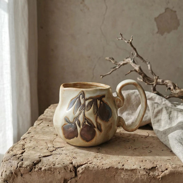 Kiln-Glaze Stoneware Coffee Mug