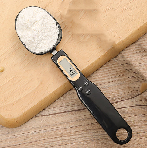 Digital Measuring Spoon Scale - Black