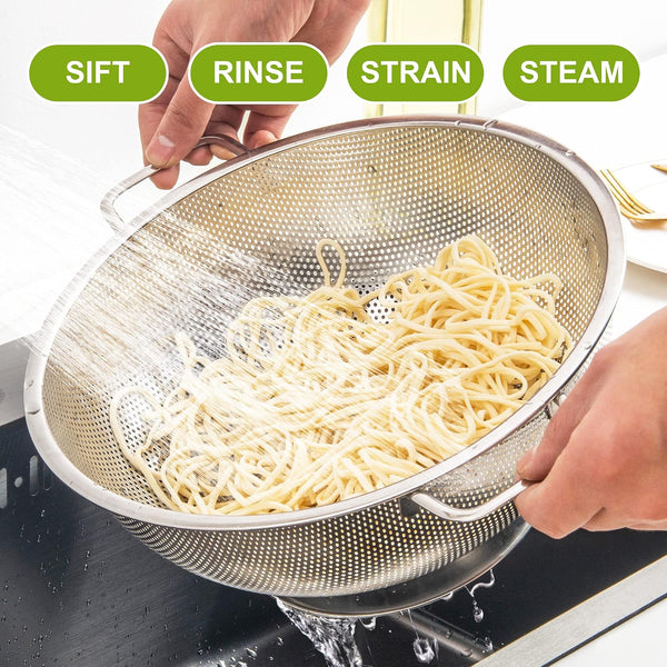 Stainless Steel Colander, 3 Quart