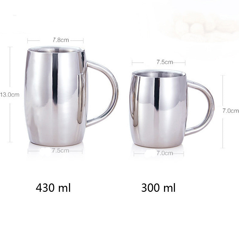 Double-Wall Stainless Steel Coffee Tumbler