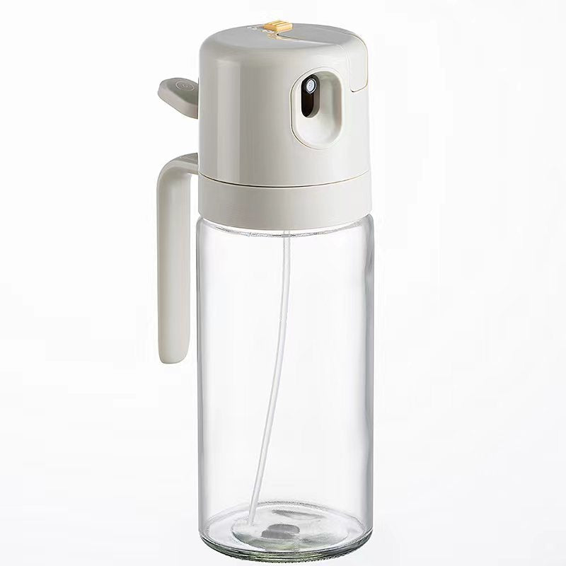 2-in-1 Oil Sprayer and Pourer Bottle - 550ml Warm Gray / 1PC