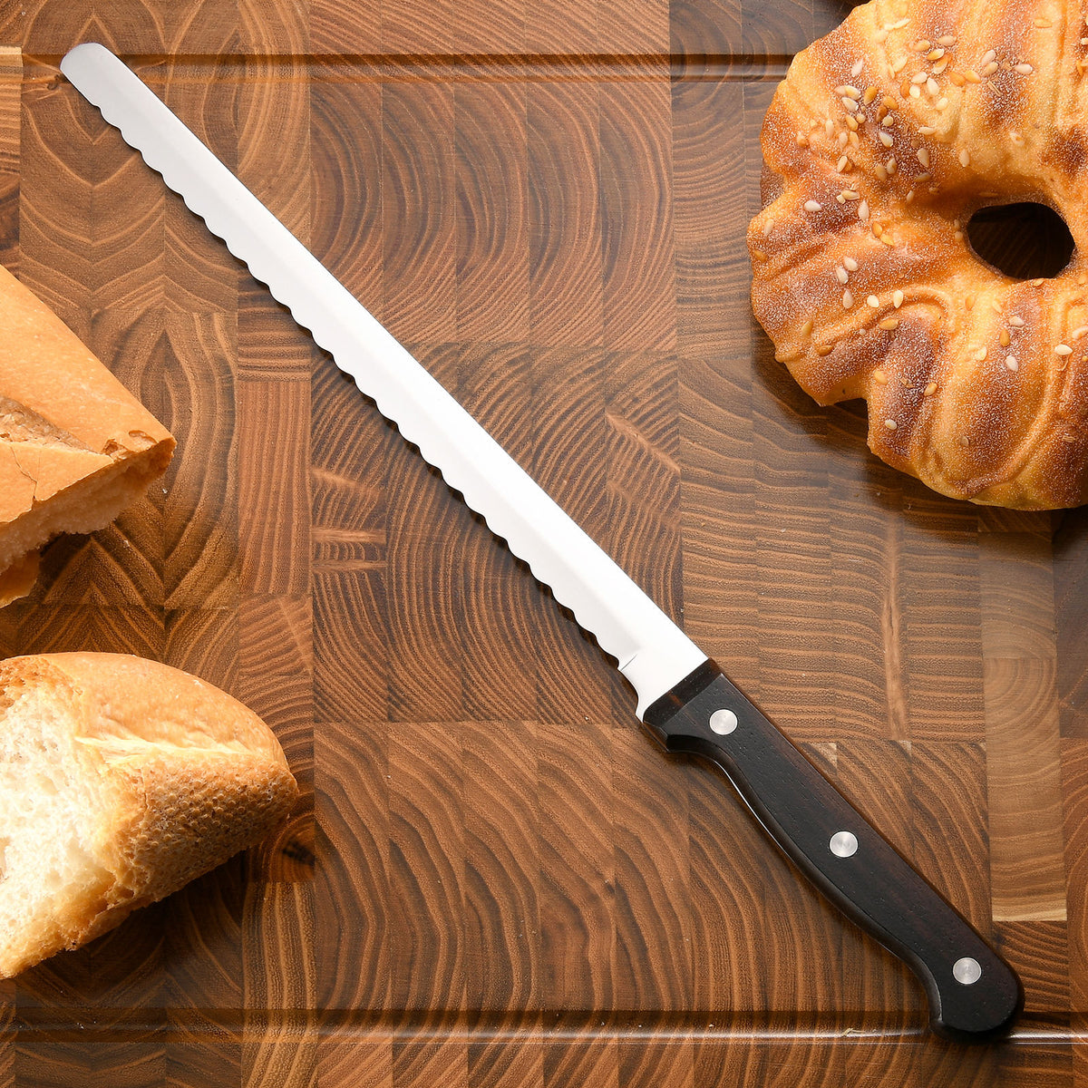 10-Inch Mirror-Polish High-Carbon Blade