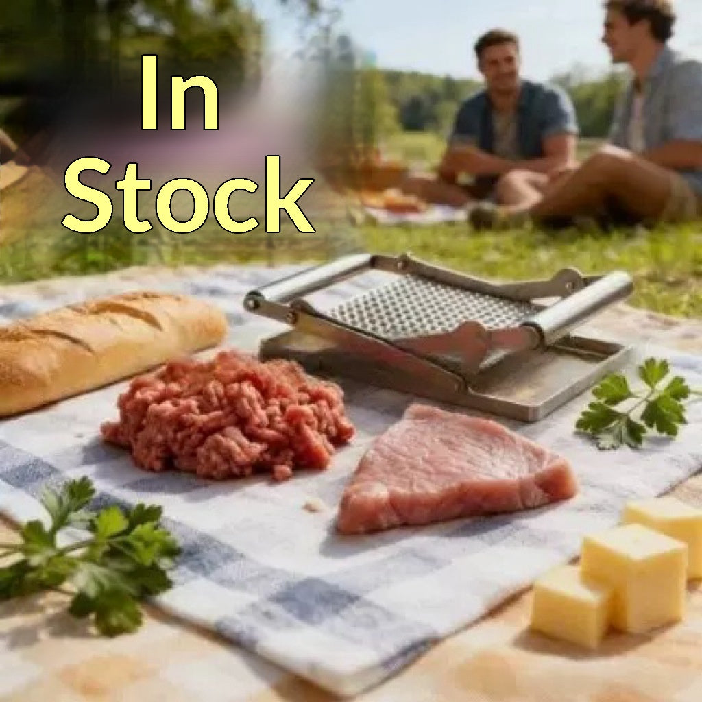 Meat Mallet and Pressing Tool